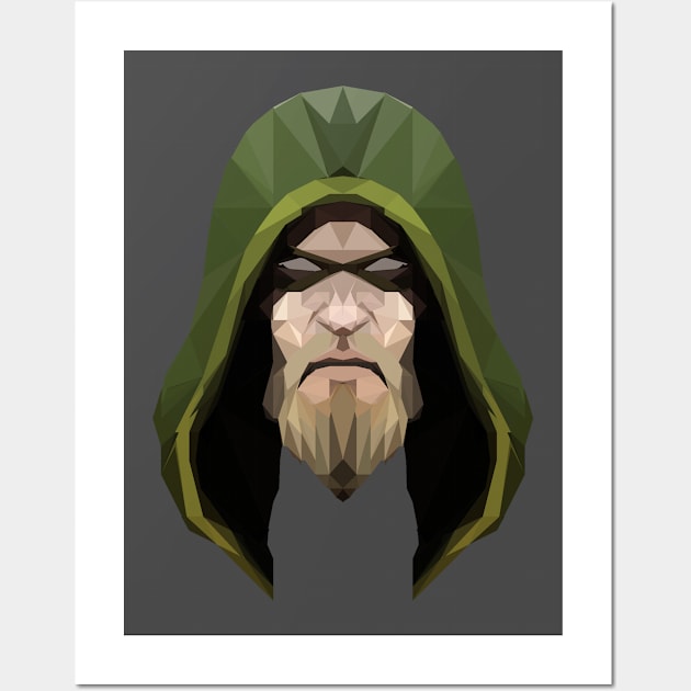 Green Arrow Wall Art by n24second